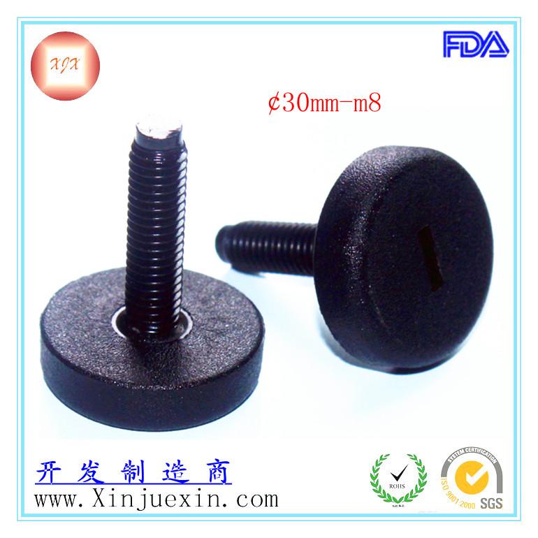 供應(yīng)錐形調(diào)整腳 塑料調(diào)整腳 家具塑膠調(diào)整腳