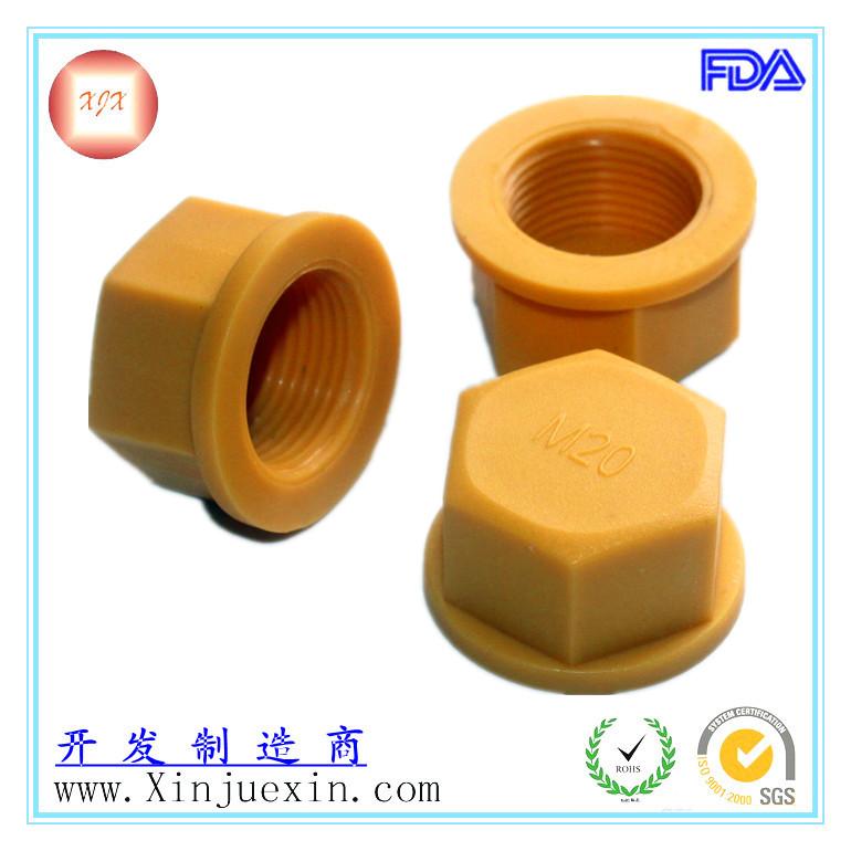 供應(yīng)六角螺紋堵頭 油缸螺紋堵頭 塑料螺紋堵頭 PP黃色螺紋堵頭