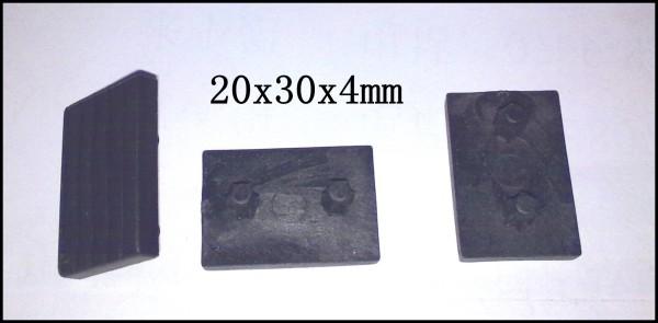 供應(yīng)塑料雙釘腳墊