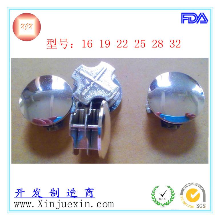 供應(yīng)25mm圓形弧面塑料管塞葉片管塞塑膠管塞