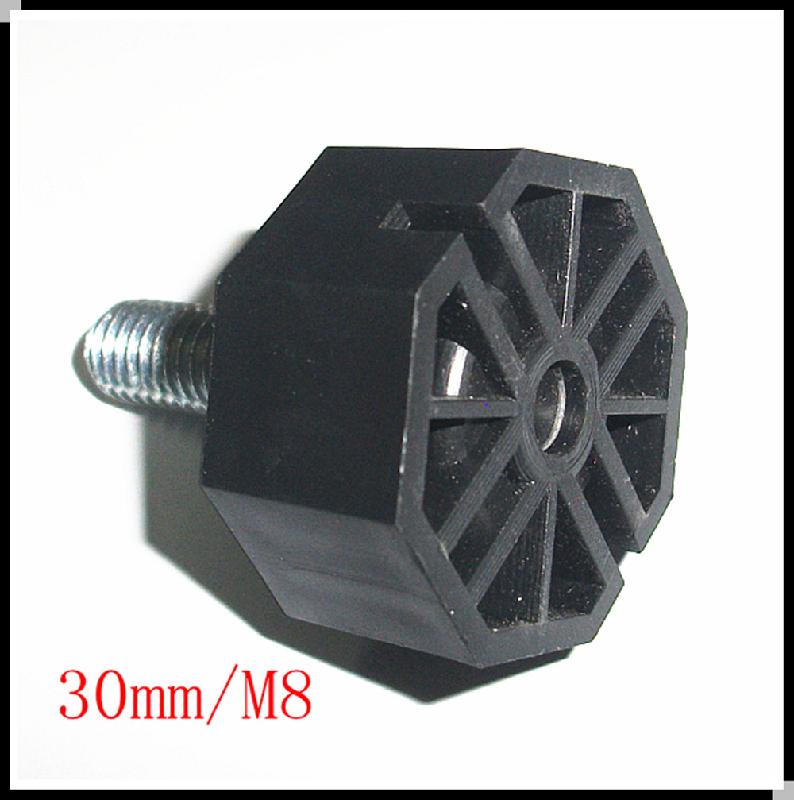 供應(yīng)m8黑色冰箱地腳