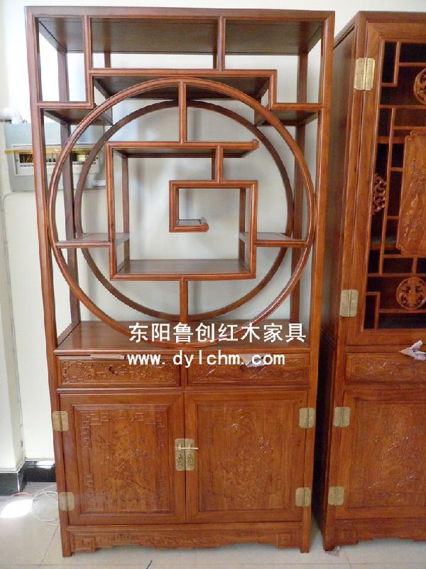 花鳥書柜三組合圖片/花鳥書柜三組合樣板圖 (4)