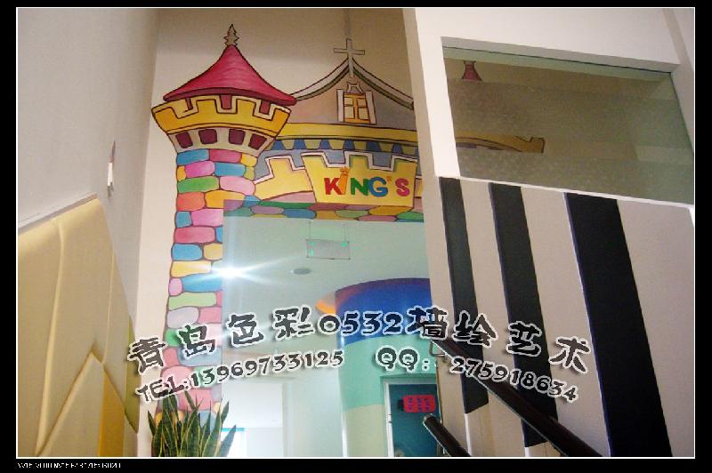 供應(yīng)青島幼兒園彩繪 幼兒園墻體彩繪 幼兒園卡通墻繪 手繪卡通墻畫(huà)