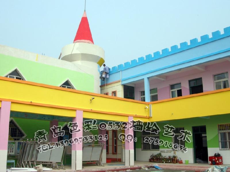 外墻彩繪圖片/外墻彩繪樣板圖 (3)