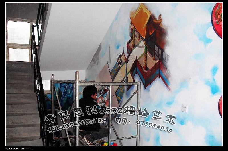 青島手繪墻供應(yīng)商圖片