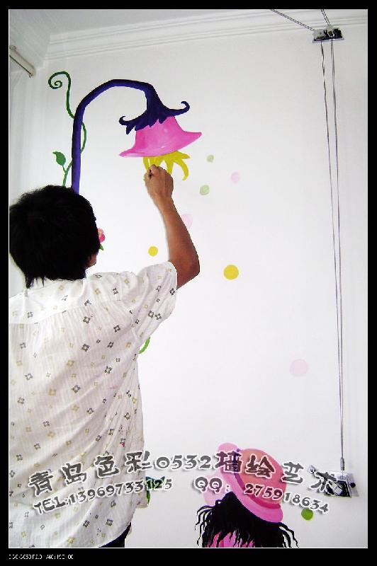 供應(yīng)青島陽(yáng)臺(tái)墻體彩繪 陽(yáng)臺(tái)裝飾彩繪 青島墻繪 手繪墻畫(huà)