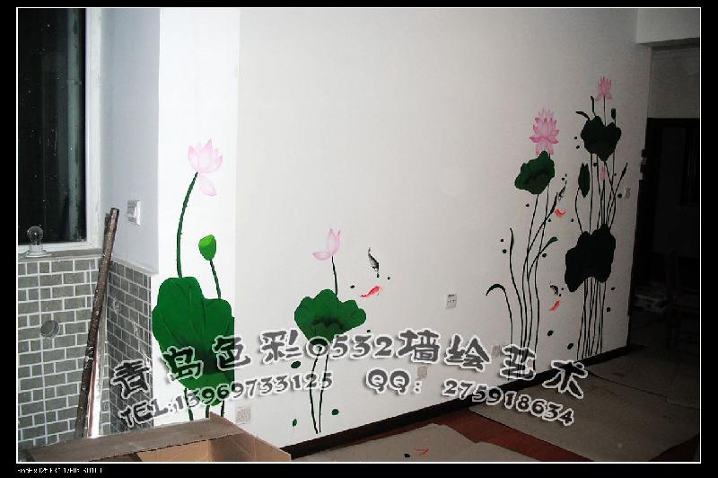 供應(yīng)青島電視墻彩繪供應(yīng)商電話