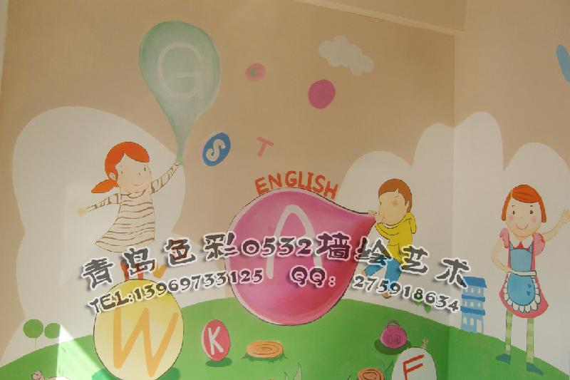 幼兒園墻體彩繪圖片/幼兒園墻體彩繪樣板圖 (4)