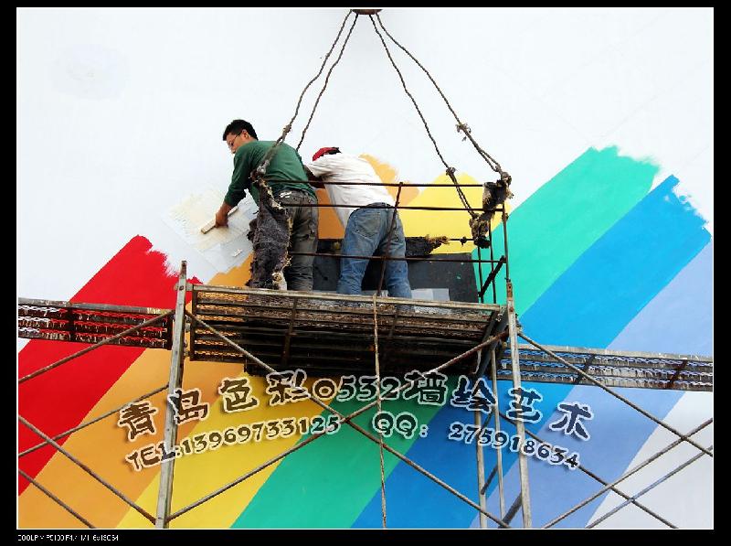 供應(yīng)青島墻繪