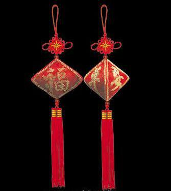 供應(yīng)義烏3D精準(zhǔn)印花十字繡抱枕廠家，*印花平安福珠繡廠家