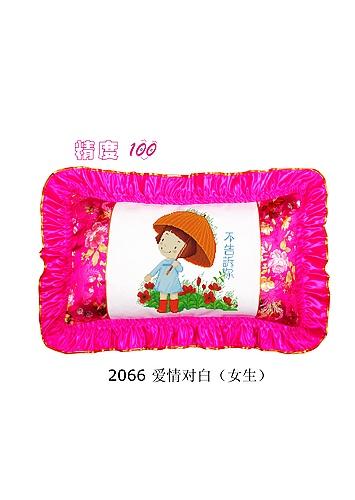 供應(yīng)精準印花花邊十字繡抱枕，義烏抱枕廠家