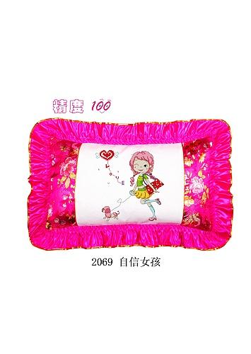 供應(yīng)精準印花花邊十字繡抱枕，義烏抱枕廠家