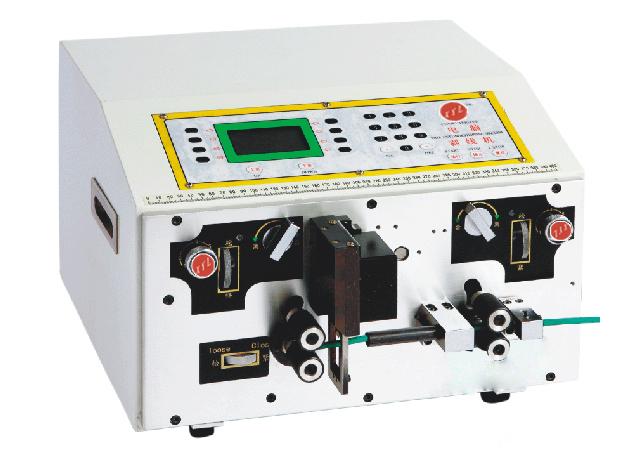供应全自动排线端子机裁线剥皮分线打端图片