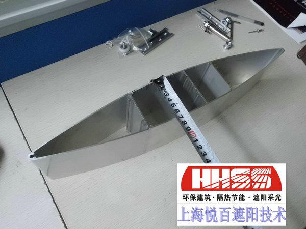 供應(yīng)上海悅百450梭形百葉450戶外遮陽(yáng)板