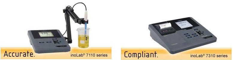 pH7110/7310實驗室臺式PH/mV測試儀圖片