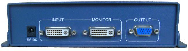 供应dvi-d转vga转换器，DVI24+5接口可兼容DVI24+1图片