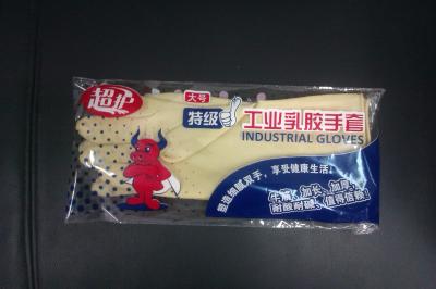 家居日用清洁使用的加厚乳胶手套图片