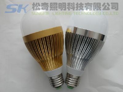 供應(yīng)大功率LED球泡燈 5W室內(nèi)照明LED球泡燈