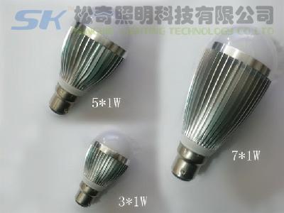供應(yīng)LED燈泡品牌認(rèn)證LED球泡燈LED