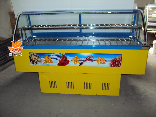 供應(yīng)常州鹵肉保溫柜熟食加熱柜超市熟食制熱柜，超市展柜，熟食保鮮展示柜