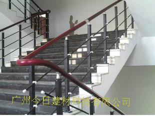 鋅鋼穿拉絲樓梯護欄圖片