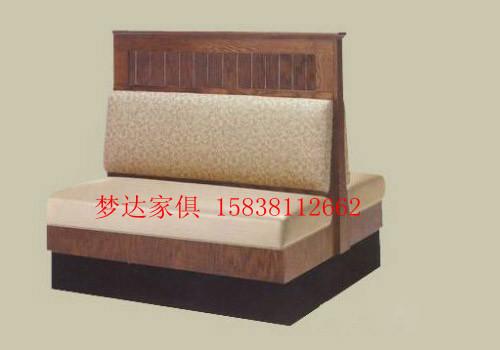 西餐廳高背沙發(fā)卡座圖片/西餐廳高背沙發(fā)卡座樣板圖 (3)