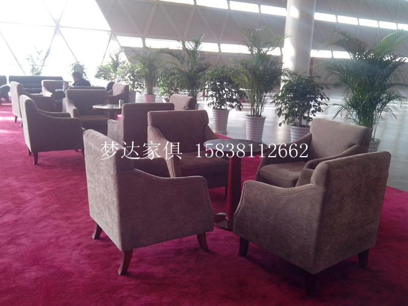 供應(yīng)鄭州*部家具談判區(qū)沙發(fā)，夢達家具廠家定制