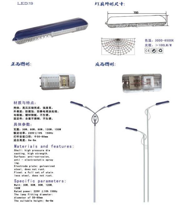 供应河南LED路灯140W