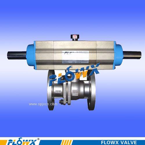 供應弗雷西氣動分段式球閥氣動球閥
