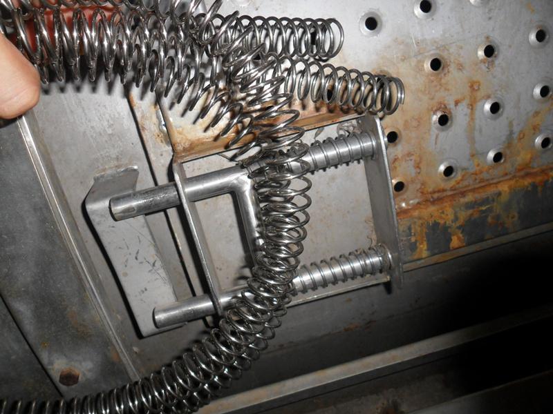 洗水機門彈簧，洗水機拉手回位彈簧，牛仔洗水機械配件