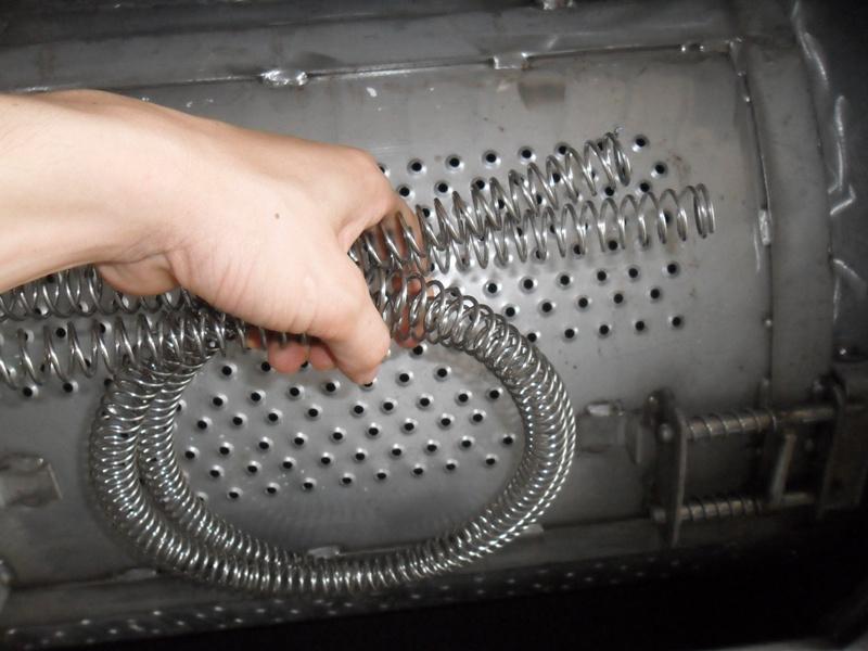 洗水機門彈簧，洗水機拉手回位彈簧，牛仔洗水機械配件