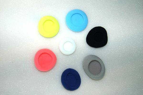 供應(yīng)東莞白色耳機(jī)海綿套 白色國產(chǎn)耳機(jī)棉價格 白色海綿套廠家