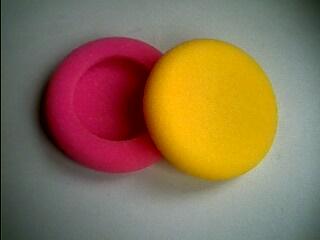 供應(yīng)挖孔海綿耳機套