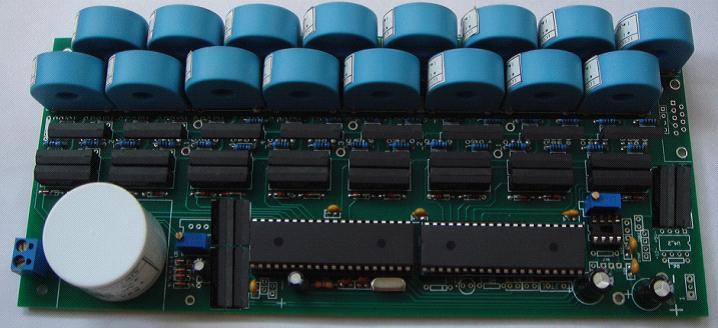 多路交流電流電壓循環(huán)電量檢測(cè)板圖片