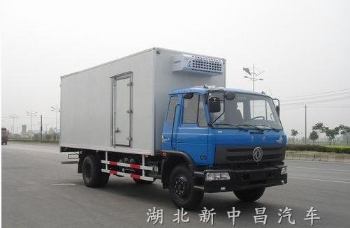 湖北供应东风老款153冷藏车6米1厢长EQ1126KJ1 康明斯动力图片