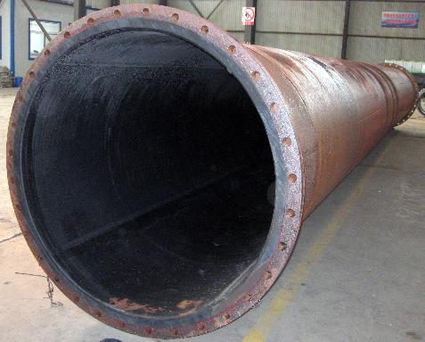 橡膠襯里腐蝕性介質(zhì)輸送管道