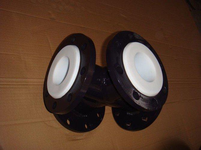 供應(yīng)化工廠強(qiáng)腐蝕性介質(zhì)輸送管道-襯四氟管道