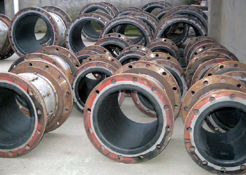 耐酸堿鹽化工領(lǐng)域用脫硫襯膠管道