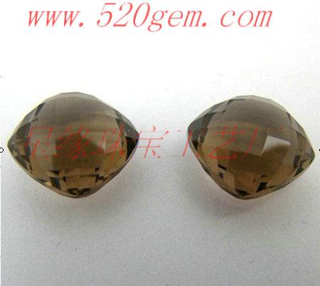 供應雙龜面切工茶水晶煙晶格面切割