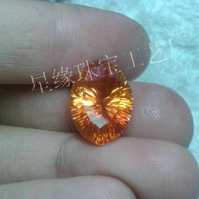 桔黃色鍍色水晶廠家圖片/桔黃色鍍色水晶廠家樣板圖 (3)