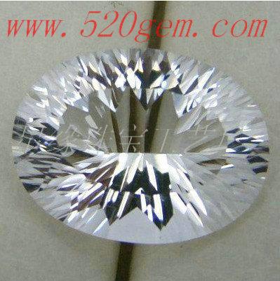 供應(yīng)批發(fā)白水晶成品千禧石