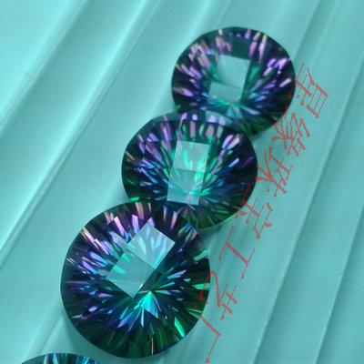 供應(yīng)七彩水晶電鍍石