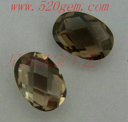 供應雙龜面切工茶水晶煙晶格面切割