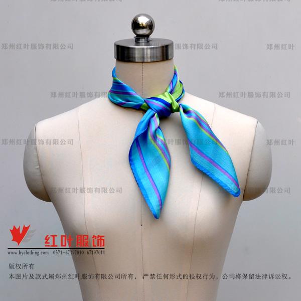 供應(yīng)鄭州絲巾定做2-紅葉服飾