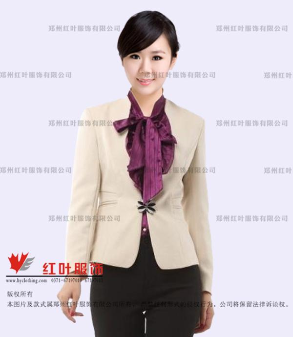 供應(yīng)鄭州職業(yè)裝定做*--紅葉服飾