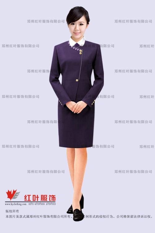 供應(yīng)鄭州空姐服定做6-鄭州紅葉服飾