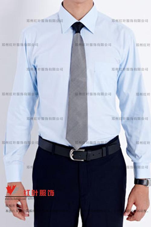 供應(yīng)鄭州男襯衣定做14-鄭州紅葉服飾
