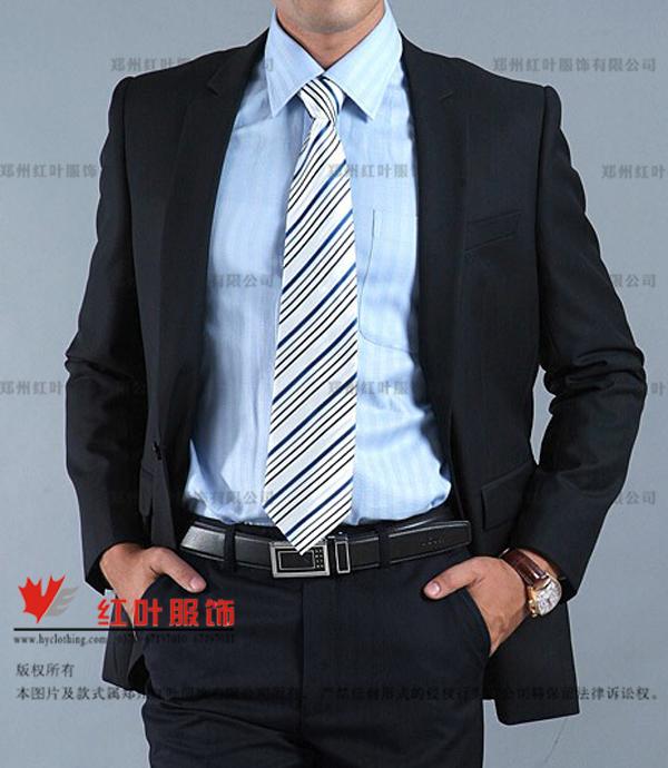 供應(yīng)鄭州男西服定做3-鄭州紅葉服飾