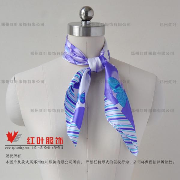 供應(yīng)絲巾定做5-鄭州紅葉服飾