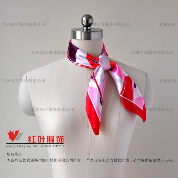 供應(yīng)絲巾定做9-鄭州紅葉服飾